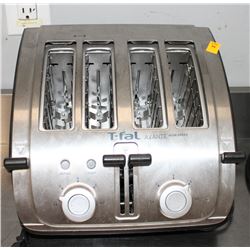 STAINLESS STEEL T-FAL 4 SLICE TOASYTER