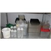 Image 1 : LARGE LOT OF ASSORTED FOOD PREP CONTAINERS,