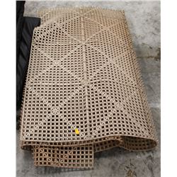 LOT OF 2 SPILL SAFE KITCHEN FLOOR MATTS