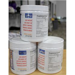 LOT OF 3 THERMOXYN THERMOGENIC WEIGHTLOSS