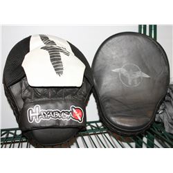 PAIR OF HAYABUSA HAND TRAINING PADS