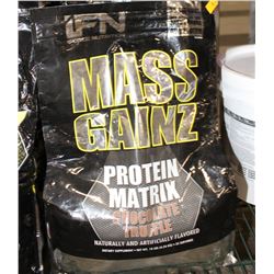 10LB BAG OF IFORCE NUTRITION MASS GAINZ PROTEIN