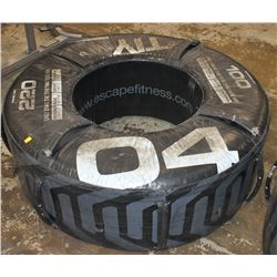 220LB TRAINING TIRE WITH HANDLES