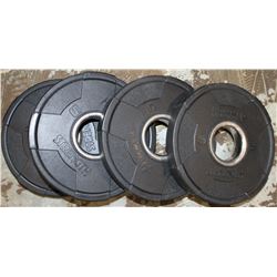 LOT OF 4 HAMMER STRENGTH 5LB FREE WEIGHTS