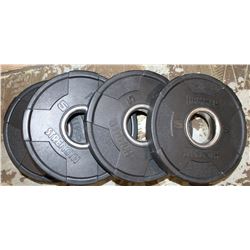 LOT OF 4 HAMMER STRENGTH 5LB FREE WEIGHTS