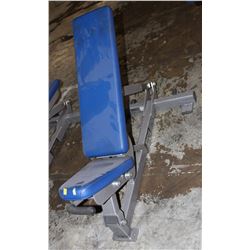 ADJUSTABLE BENCH, DAMAGE TO UPHOLSTERY