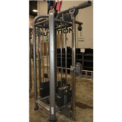 LIFE FITNESS MULTI SECTION MACHINE, WORKOUTS