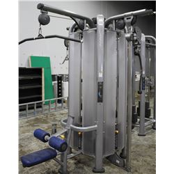 LIFE FITNESS MULTI SECTION MACHINE, WORKOUTS