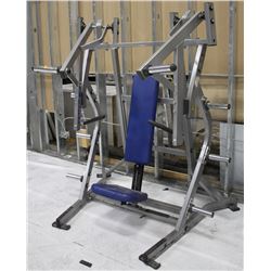 HAMMER STRENGTH ISO-LATERAL BENCH PRESS MACHINE