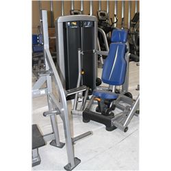 LIFE FITNESS CHEST PRESS WITH 250LB INTERNAL