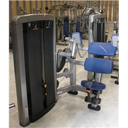 LIFE FITNESS ABDOMINAL MACHINE WITH 160LBS