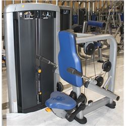LIFE FITNESS TRICEP PRESS MACHINE WITH 250LBS