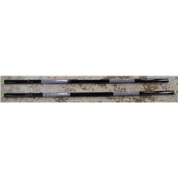 LOT OF 2 ESCAPE 1" STRAIGHT BAR