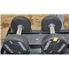 Image 1 : LOT OF 2 HAMMER STRENGTH 17.5LB DUMBELLS