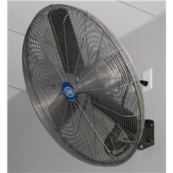COMMERCIAL FAN WITH WALL MOUNT, BUYER IS