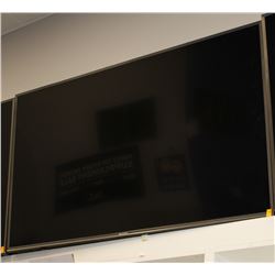 55" SHARP LED LCD TELEVISION, WITH WALL MOUNT,
