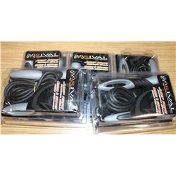 LOT OF 5 NEW RIVAL ERGODESIGN JUMP ROPES