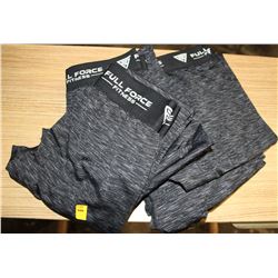 LOT OF 6 FULL FORCE FITNESS WOMENS LEGGINGS