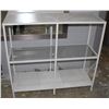 Image 1 : 3 TIER WHITE DISPLAY SHELF