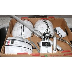 LOT OF 3 SILKB PROFESSIONAL UV LIGHTS & MORE