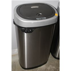 STAINLESS TOUCHLESS GARBAGE CAN