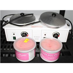 D-622 ELECTRIC WAX POT COMES WITH 2 NEW WAX