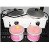Image 1 : D-622 ELECTRIC WAX POT COMES WITH 2 NEW WAX