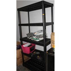 6FT BLACK RESIN SHELF