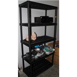 6FT BLACK RESIN SHELF