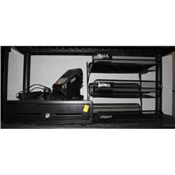 CASH DRAWER WITH NO KEY AND VERIFONE DEBIT