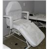 Image 1 : WHITE ADJUSTABLE ESTETICS CHAIR WITH FACE HOLE