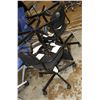 Image 1 : LOT OF 4 BLACK ROLLING CHAIRS