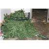 Image 1 : LOT OF TWO 7FT ARTIFICIAL CHRISTMAS TREES