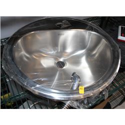 NEW FRANKE STAINLESS STEEL BATHROOM SINK