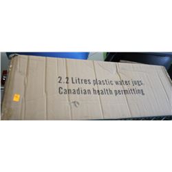 BOX OF FULL FORCE FITNESS WATER BOTTLES WITH BOX