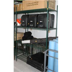 4FT X 2FT GREEN METAL SHELF