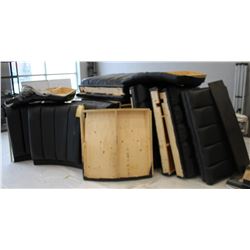 BENCH SEATING: INCLUDES BACKS & BASES. REMOVAL IS