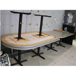 LOT OF 3 OFFICE TABLES