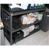Image 1 : 3 TIER METAL SHELF UNIT - APPROX 3FT X 4FT