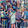 Image 2 : James Talmadge, "Bar at the End of the Pier" Limited Edition Serigraph, AP Numbered and Hand Signed 