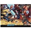 Image 1 : Marvel Comics "Avengers #12" Numbered Limited Edition Giclee on Canvas by Matthew Clark with COA.