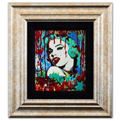 Nastya Rovenskaya- Mixed Media "Marilyn Monroe I"