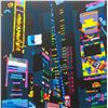 Image 1 : Ugo Nespolo "CITY BY NIGHT" Original Serigraph