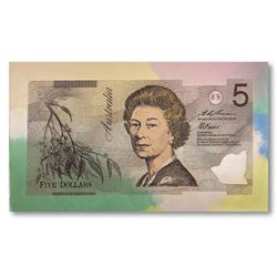 Steve Kaufman (1960-2010),  Australia Money  Hand Signed and Numbered Limited Edition Hand Pulled si