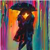 Image 2 : Jim Warren, "Love Protects" Hand Signed, Artist Embellished AP Limited Edition Giclee on Canvas with