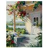 Image 1 : Marilyn Simandle, "Summer Villa" Limited Edition on Canvas, Numbered and Hand Signed with Letter of 