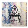 Image 1 : Gail Rodgers, "Mirror Mirror" Hand Signed Original Hand Pulled Silkscreen Mixed Media on Canvas with