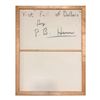 Image 2 : Paul Blaine Henrie (1932-1999), "Fist Full of Dollars" Hand Signed Original Painting on Canvas (40"x