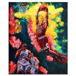 Dimitry Turchinsky- Mixed Media  Michael Jordan Dunks 