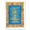 Image 1 : Moshe Castel, "Moses" Limited Edition Gold Embossed Serigraph with Letter of Authenticity.